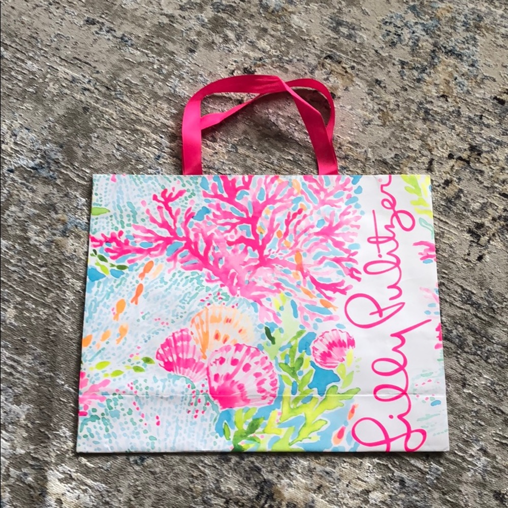 Lilly Pulitzer shopping bag